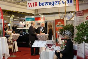 Gespräche im Stand